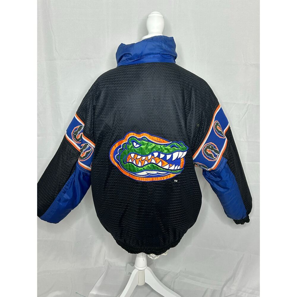 Authentic Vintage Florida Gators Pro Player Reversible Puffer Jacket 90s NCAA